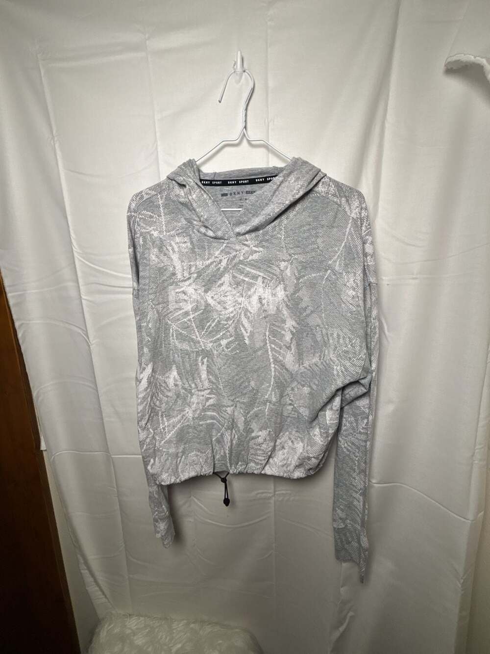 DKNY Sport Women's Printed Drawstring Hoodie